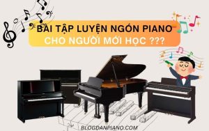 Bài tập luyện ngón piano
